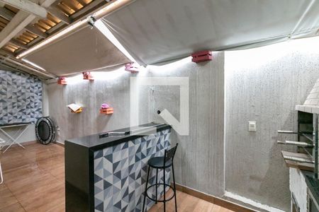 Área gourmet de casa de condomínio à venda com 3 quartos, 126m² em Cabeceira, Nova Lima