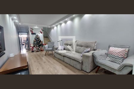 Sala de casa à venda com 3 quartos, 156m² em Utinga, Santo André
