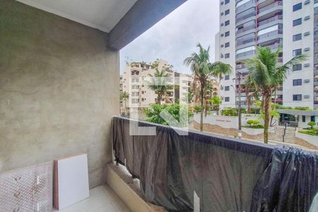 Varanda de apartamento para alugar com 3 quartos, 80m² em Jardim Santa Genoveva, Guarujá