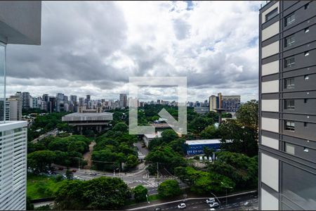 Vista do Quarto de apartamento para alugar com 1 quarto, 40m² em Vila Clementino, São Paulo