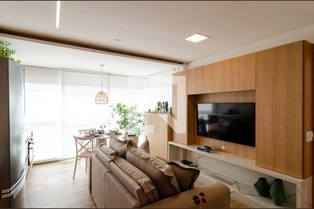 Sala de apartamento para alugar com 1 quarto, 40m² em Vila Clementino, São Paulo