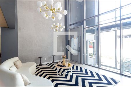 Hall de Entrada de apartamento para alugar com 1 quarto, 40m² em Vila Clementino, São Paulo