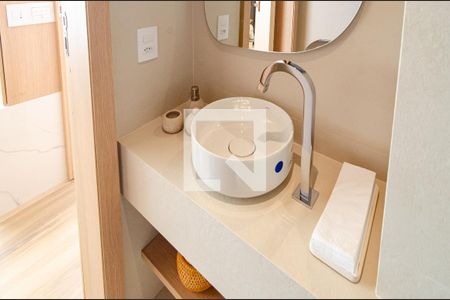 Lavabo de apartamento para alugar com 1 quarto, 40m² em Vila Clementino, São Paulo