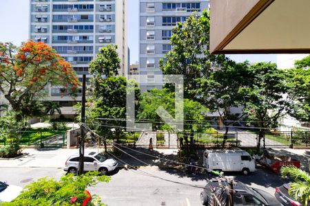 Vista da suíte  de apartamento à venda com 3 quartos, 130m² em Ipanema, Rio de Janeiro