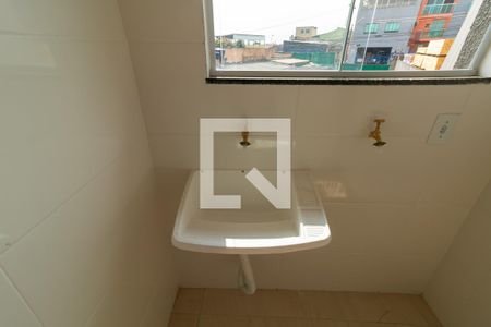 Cozinha e Área de Serviço de apartamento para alugar com 2 quartos, 37m² em Jardim Popular, São Paulo