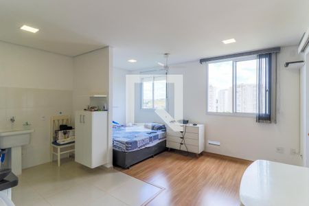 Sala de apartamento para alugar com 1 quarto, 34m² em Santo Amaro, São Paulo