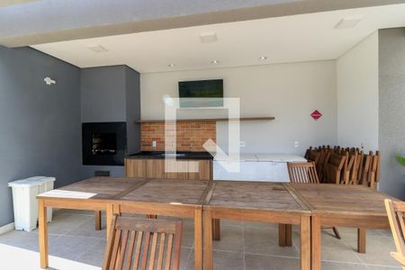 Área comum - Churrasqueira de apartamento para alugar com 1 quarto, 34m² em Santo Amaro, São Paulo