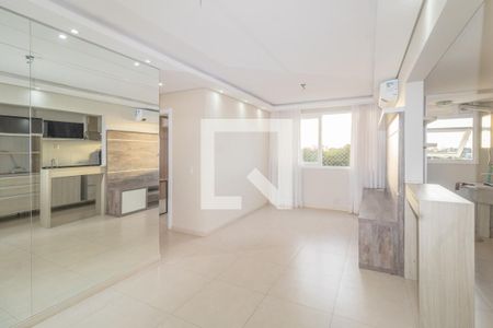 Sala de apartamento à venda com 2 quartos, 72m² em Mal. Rondon, Canoas
