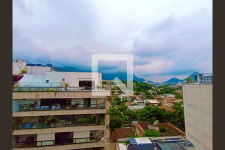 Varanda vista  de apartamento à venda com 3 quartos, 130m² em Leblon, Rio de Janeiro