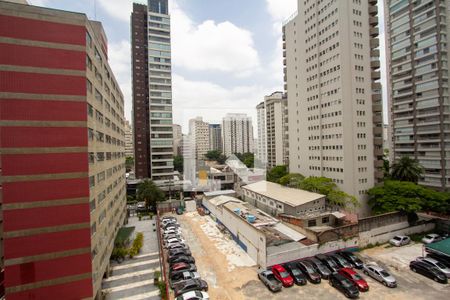 Vista de apartamento à venda com 2 quartos, 63m² em Indianópolis, São Paulo