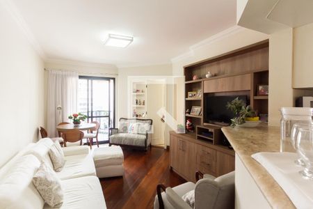 Sala de apartamento à venda com 2 quartos, 63m² em Indianópolis, São Paulo