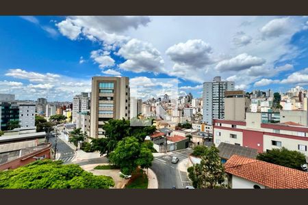 vistsa sala de apartamento à venda com 3 quartos, 120m² em Nova Granada, Belo Horizonte