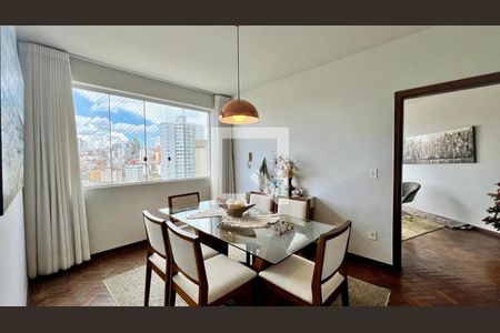 sala 2 de apartamento à venda com 3 quartos, 120m² em Nova Granada, Belo Horizonte