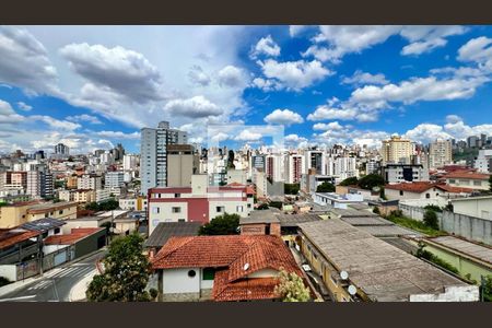 vista sala  de apartamento à venda com 3 quartos, 120m² em Nova Granada, Belo Horizonte