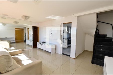 Sala de apartamento à venda com 3 quartos, 150m² em Concórdia, Belo Horizonte