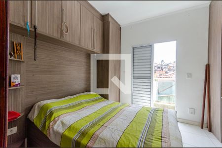Suíte 1 de casa de condomínio à venda com 2 quartos, 62m² em Vila Cavaton, São Paulo