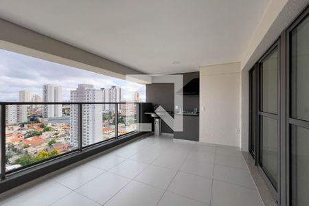 Varanda Sala de apartamento à venda com 3 quartos, 105m² em Vila Dom Pedro I, São Paulo
