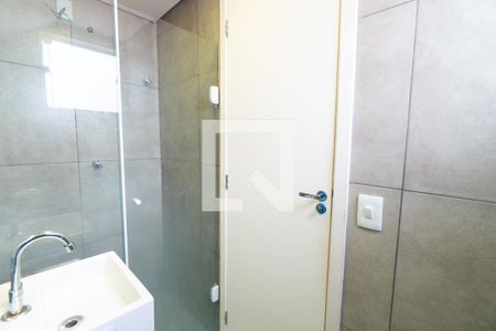 Banheiro da Suíte de apartamento para alugar com 1 quarto, 35m² em Mirandópolis, São Paulo