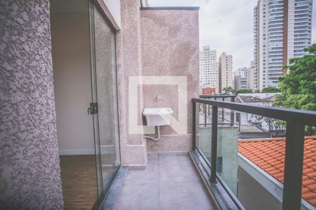 Varanda de apartamento à venda com 1 quarto, 35m² em Mirandópolis, São Paulo