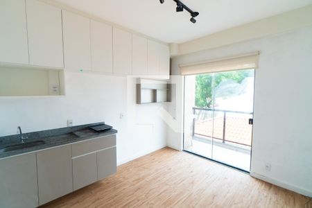 Cozinha de apartamento para alugar com 1 quarto, 35m² em Mirandópolis, São Paulo