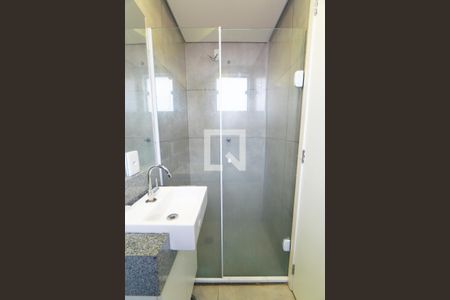 Banheiro da Suíte de apartamento para alugar com 1 quarto, 35m² em Mirandópolis, São Paulo