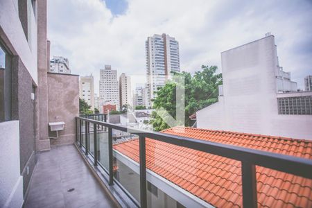 Varanda de apartamento à venda com 1 quarto, 35m² em Mirandópolis, São Paulo