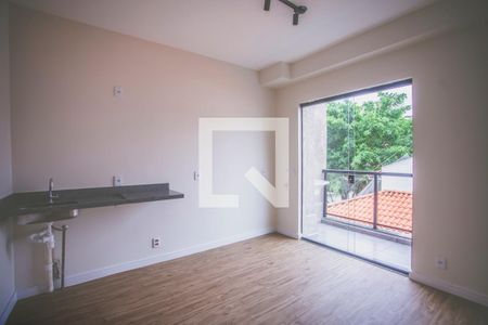 Sala / Cozinha de apartamento para alugar com 1 quarto, 35m² em Mirandópolis, São Paulo