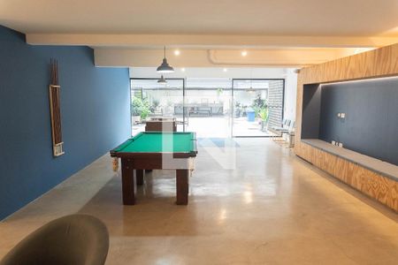 Studio para alugar com 31m², 1 quarto e sem vaga Studio para alugar com 31m², 1 quarto e sem vagaÁrea comum - Salão de jogos