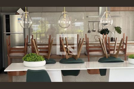 Apartamento para alugar com 31m², 1 quarto e sem vagaÁrea comum - Salão de Festas