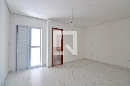 Suíte - Quarto 1 de apartamento para alugar com 3 quartos, 84m² em Campestre, Santo André