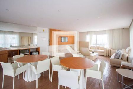 Apartamento para alugar com 30m², 1 quarto e 1 vaga Apartamento para alugar com 30m², 1 quarto e 1 vagaÁrea comum - Salão de festas