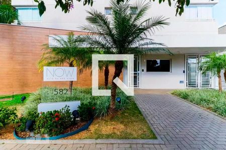 Apartamento para alugar com 30m², 1 quarto e 1 vaga Apartamento para alugar com 30m², 1 quarto e 1 vagaFachada