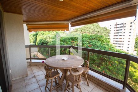 Sacada da Sala de apartamento para alugar com 3 quartos, 146m² em Jardim Botânico, Ribeirão Preto
