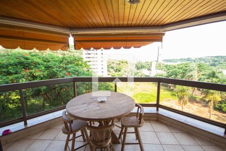Sacada da Sala de apartamento para alugar com 3 quartos, 146m² em Jardim Botânico, Ribeirão Preto