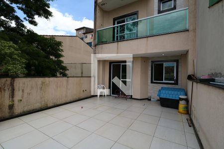 Varanda da Sala de casa à venda com 3 quartos, 350m² em Parque Sao Vicente, Santo André