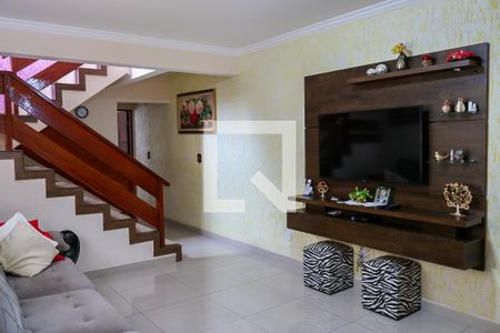 Sala de casa à venda com 3 quartos, 290m² em Vila Palmares, São Caetano do Sul