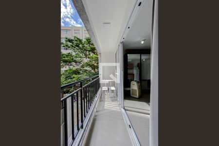 Varanda da Sala de kitnet/studio para alugar com 1 quarto, 31m² em Vila Mariana, São Paulo