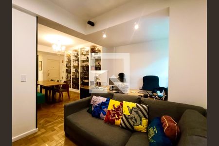 Sala de apartamento à venda com 1 quarto, 71m² em Gávea, Rio de Janeiro