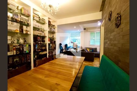 Sala de apartamento à venda com 1 quarto, 71m² em Gávea, Rio de Janeiro