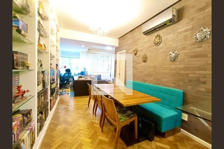 Sala  de apartamento à venda com 1 quarto, 71m² em Gávea, Rio de Janeiro