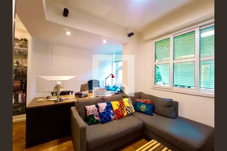 Sala de apartamento à venda com 1 quarto, 71m² em Gávea, Rio de Janeiro