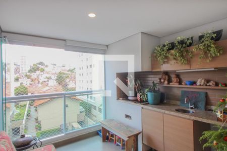 Varanda da Sala de apartamento à venda com 3 quartos, 85m² em Vila Ipojuca, São Paulo