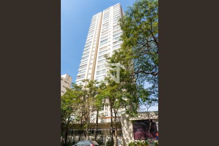 Fachada do Prédio de apartamento para alugar com 1 quarto, 53m² em Jardim Brasil (zona Sul), São Paulo