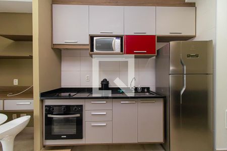 Studio para alugar com 34m², 1 quarto e 1 vaga Studio para alugar com 34m², 1 quarto e 1 vagaCozinha