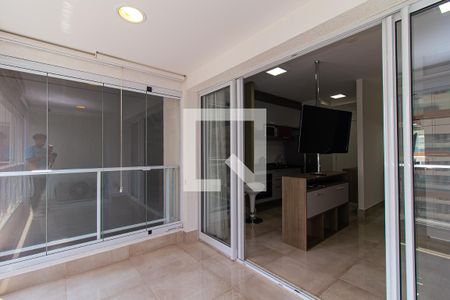 Varanda de kitnet/studio para alugar com 1 quarto, 34m² em Consolação, São Paulo
