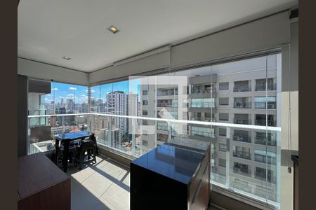 Varanda de apartamento para alugar com 2 quartos, 69m² em Jardim das Acacias, São Paulo