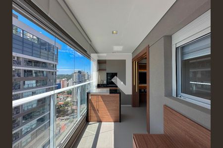 Varanda de apartamento à venda com 2 quartos, 69m² em Jardim das Acacias, São Paulo