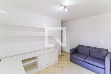 Sala de apartamento à venda com 1 quarto, 35m² em Santo Amaro, São Paulo