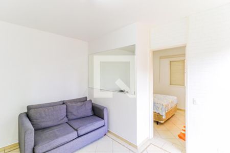 Sala de apartamento à venda com 1 quarto, 35m² em Santo Amaro, São Paulo