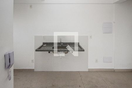 Cozinha de apartamento para alugar com 1 quarto, 34m² em Chácara Mafalda, São Paulo